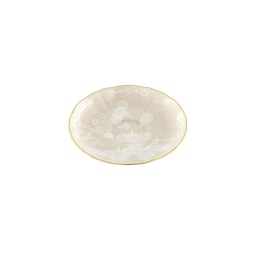 Ginori 1735, Oriente Italiano Castagna & Meringa, Coffee saucer, meringa