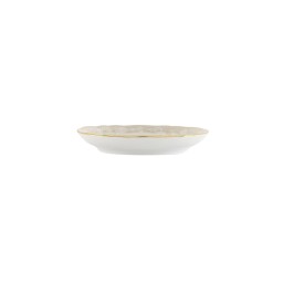 Ginori 1735, Oriente Italiano Castagna & Meringa, Coffee saucer, meringa