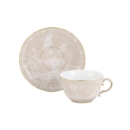 Ginori 1735, Oriente Italiano Castagna & Meringa, Tea cup, meringa