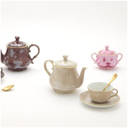 Ginori 1735, Oriente Italiano Castagna & Meringa, Tea cup, meringa