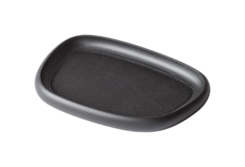 Giobagnara, Maris wood trays by Kelly Wearstler, Small rectangular tray, black