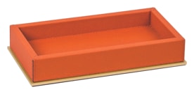Giobagnara, Firenze trays, Rectangular long valet tray
