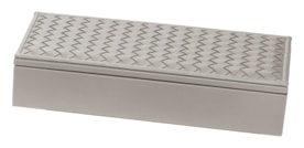 Riviere, Celio handwoven desk set, Rectangular box