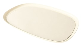 Giobagnara, Maris aluminium trays by Kelly Wearstler, Extra large rectangular tray, ivory