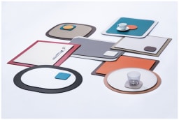 Rudi, Pitagora, Rectangular rounded placemat, large