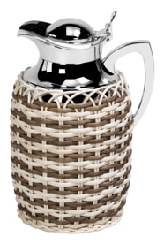 Pigment France, Rattan carafes, Villandry bicolor carafe 1 l