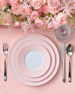 Bernardaud Ecume Rose de Corée
