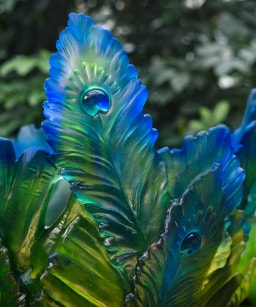 Daum Fleur de Paon Exotique