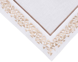 Jesurum Masai table set, Beige
