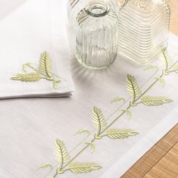 Jesurum Plumes table set, Green