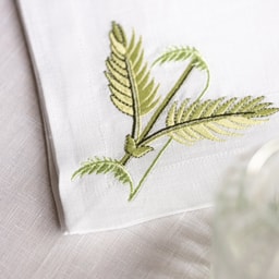 Jesurum Plumes table set, Green