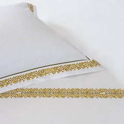 Jesurum Masai bed linen, Olive