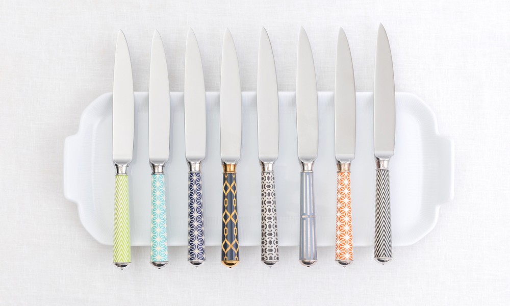 Colored flatware