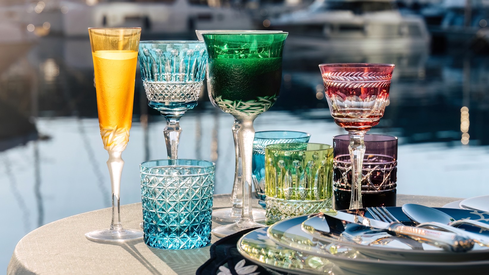 Colored glasses