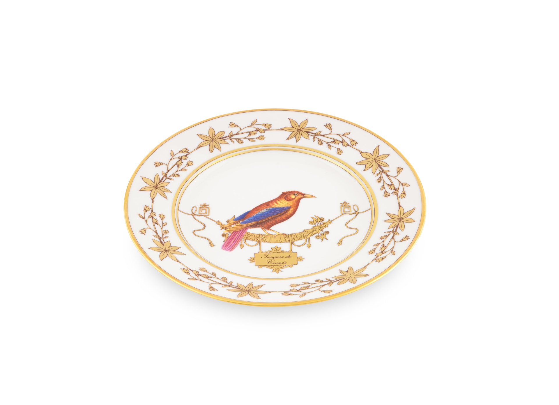 Ginori 1735, Voliere, Flat plate