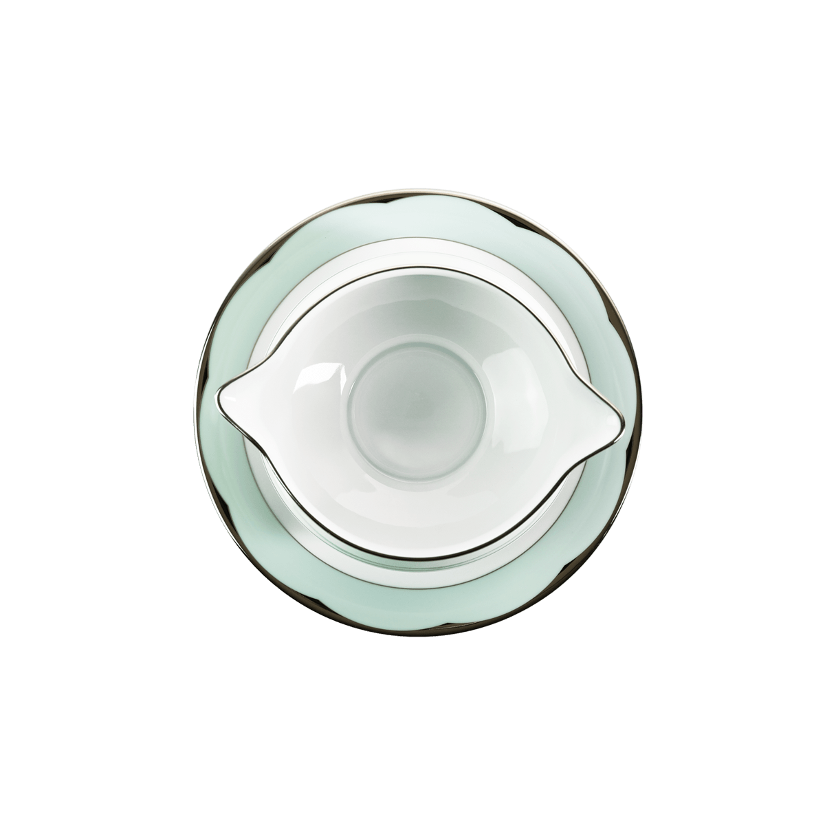 Haviland, Illusion Menthe, Sauce boat