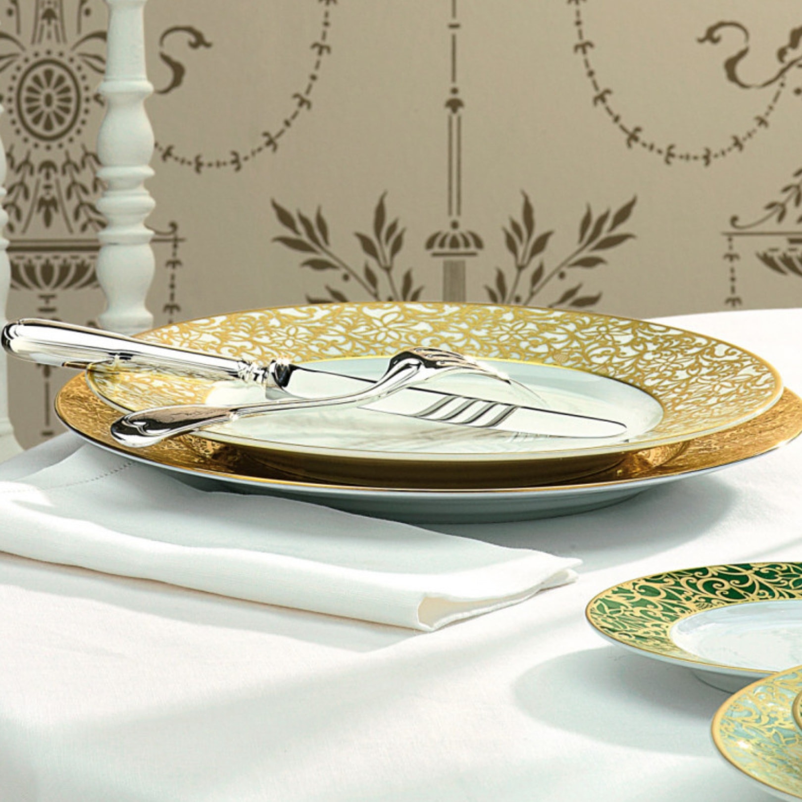 Raynaud, Salamanque Gold, Cake plate