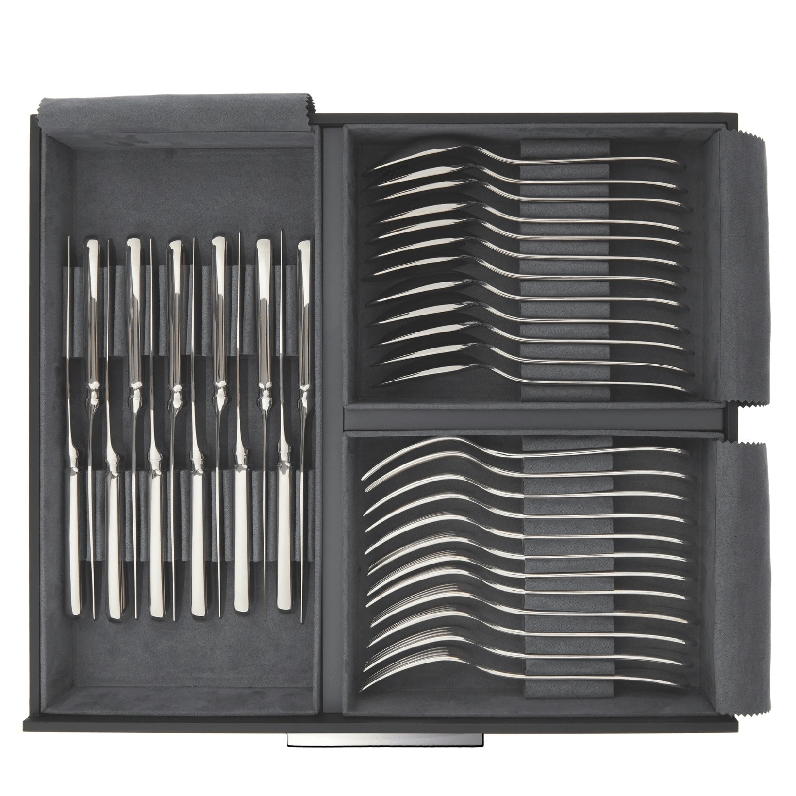 Christofle, Cutlery storage, Cutlery chest for 120 or 132 pieces (11 modules)