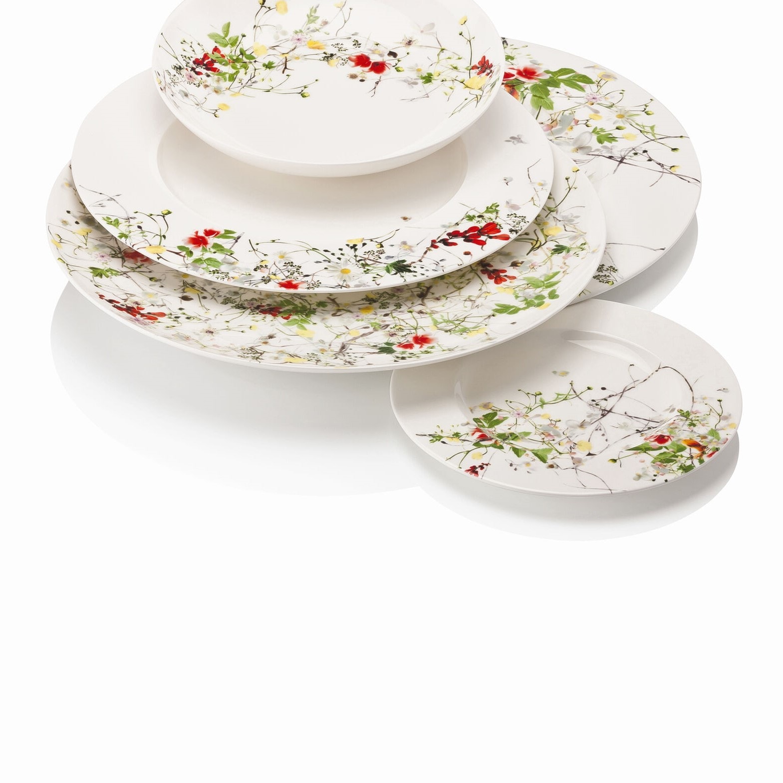 Rosenthal, Brillance Fleurs Sauvages, Bread and butter rim plate