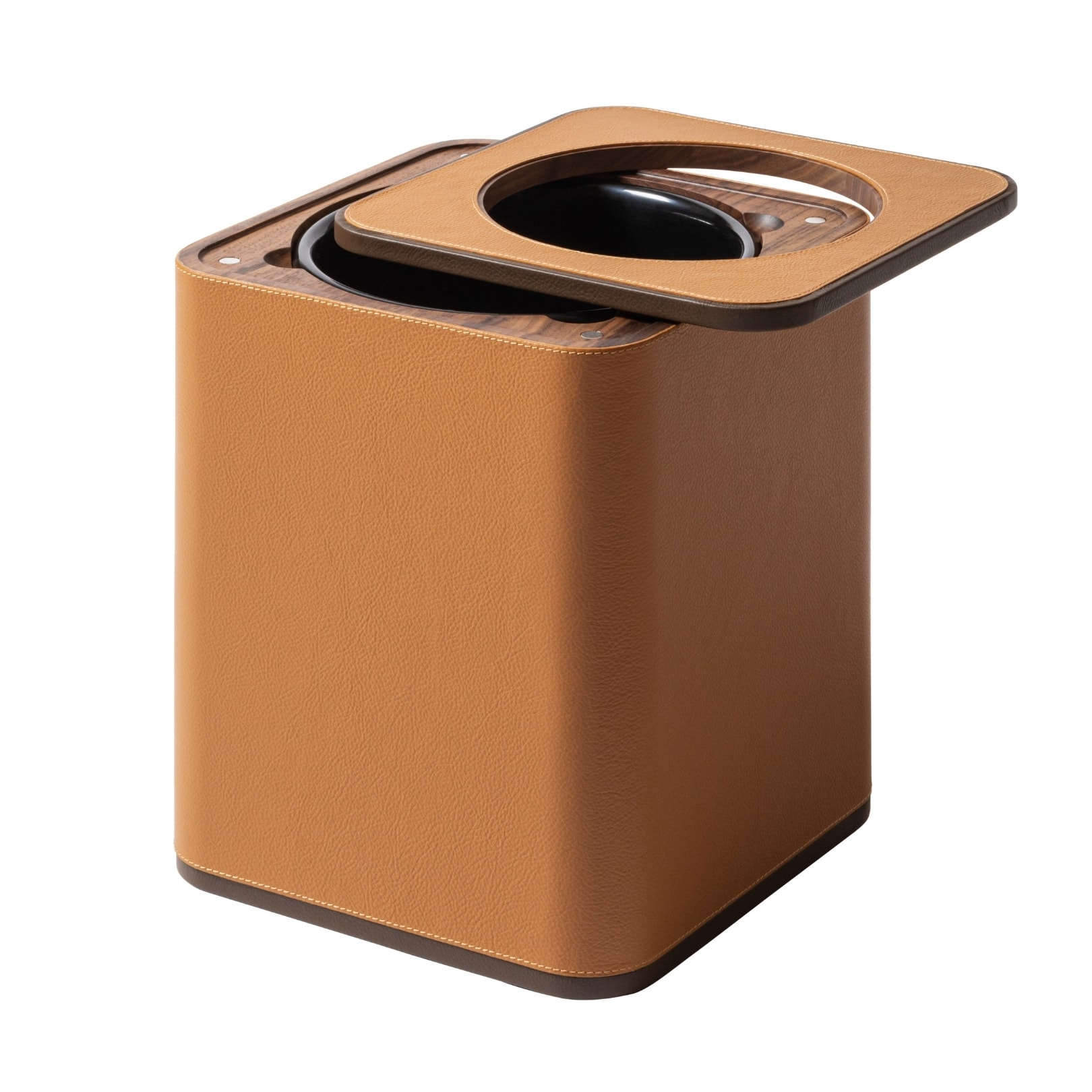 Poltrona Frau, Desk sets, Wastepaper bin, orange