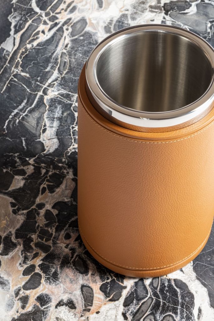 Poltrona Frau, Ice buckets, Bottle cooler, orange