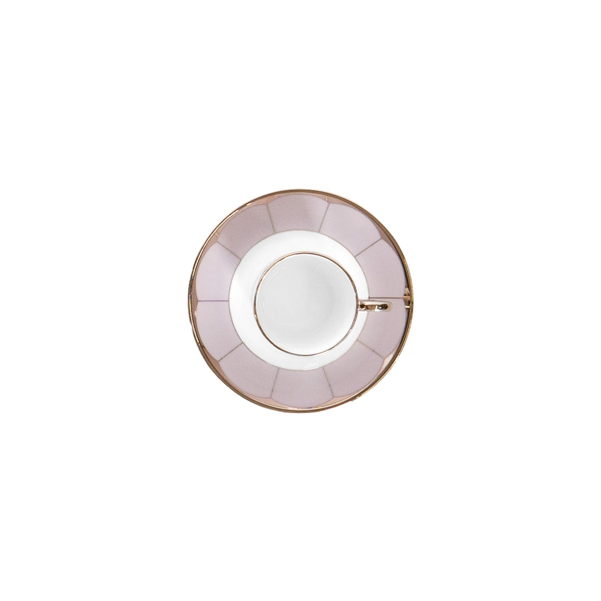 Haviland, Illusion Lavande, Espresso cup and saucer