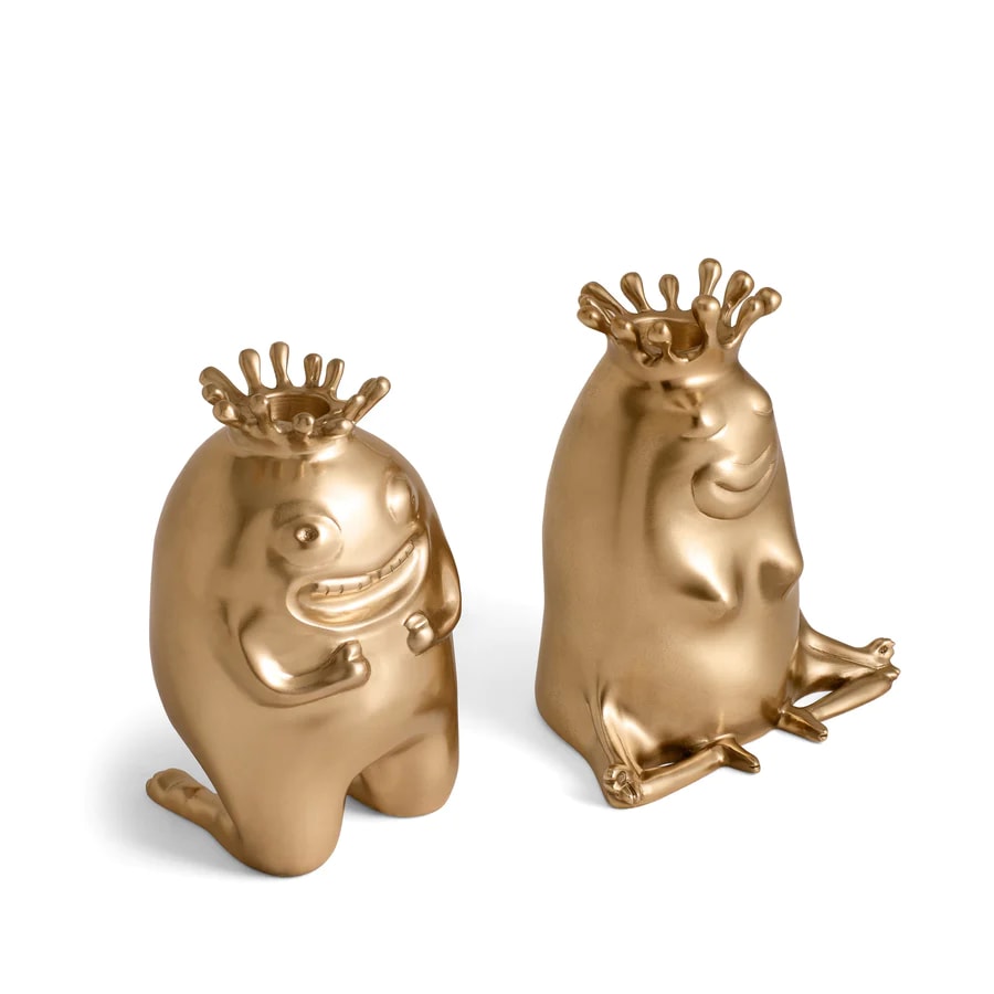 L'Objet, Haas Objects, King and Queen candlesticks