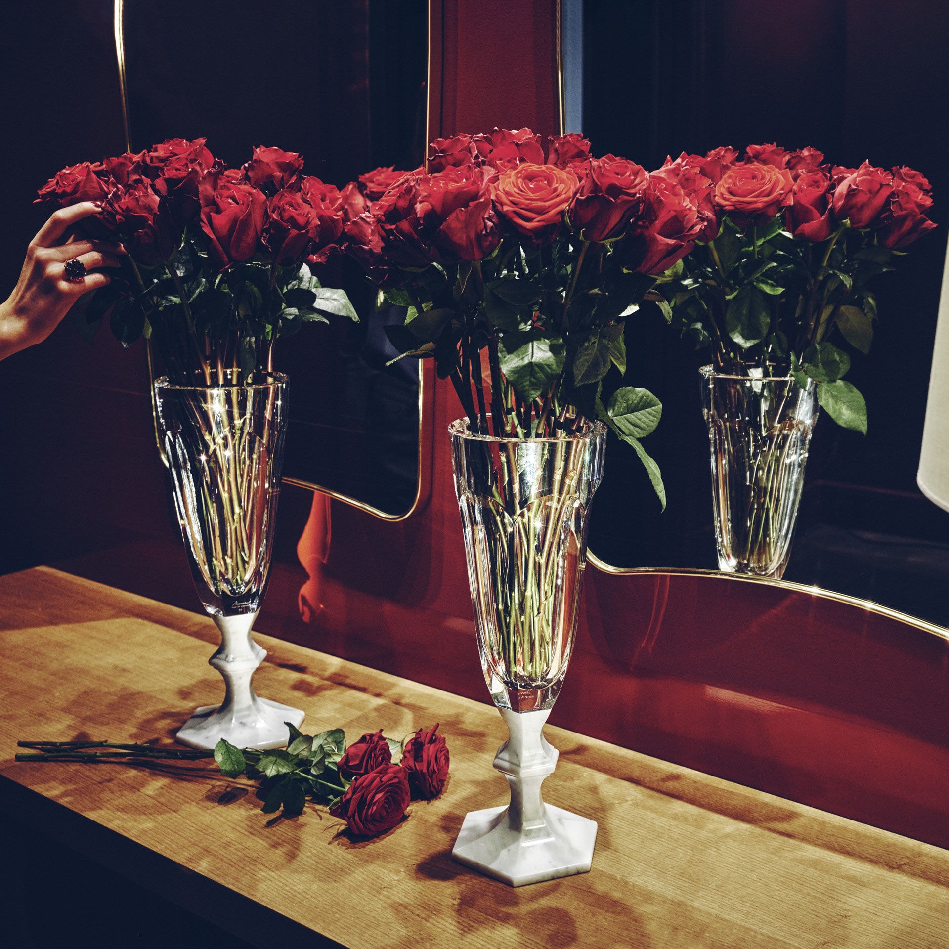 Baccarat, Harcourt vases, Flutissimo vase