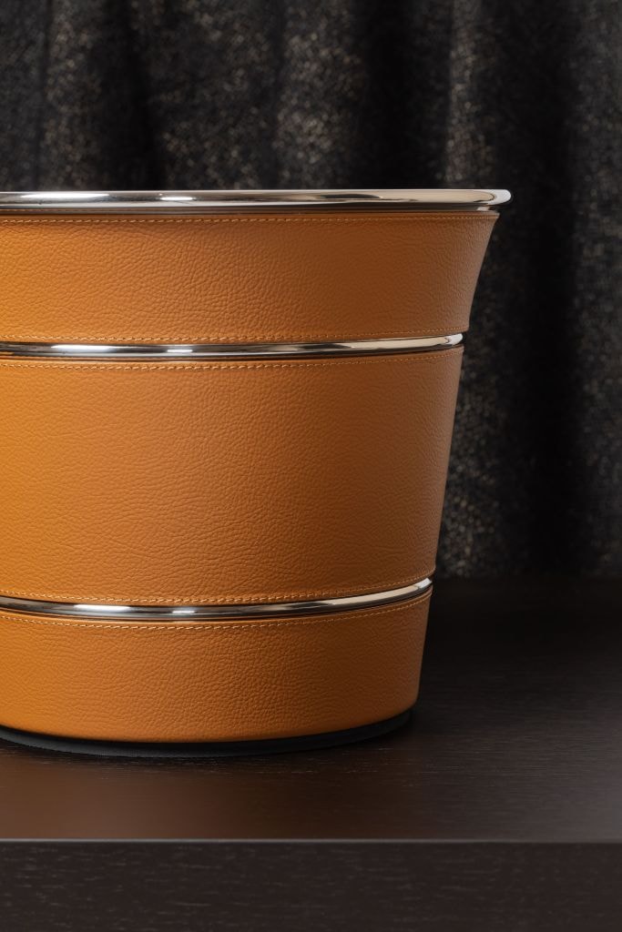 Poltrona Frau, Ice buckets, Champagne bucket, orange