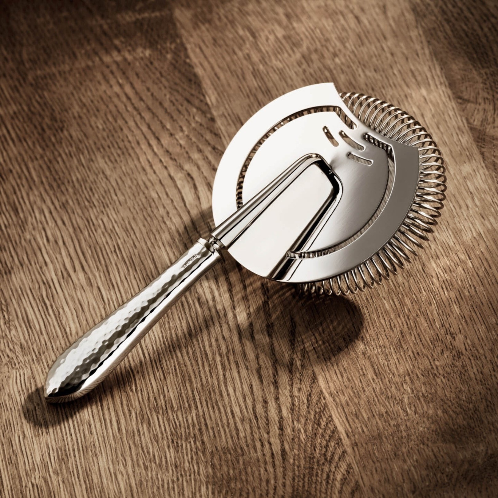 Robbe & Berking, Martelé cutlery, Silver plated, Cocktail strainer