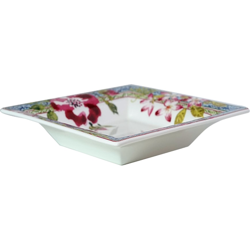 Gien, Millefleurs, Square candy tray