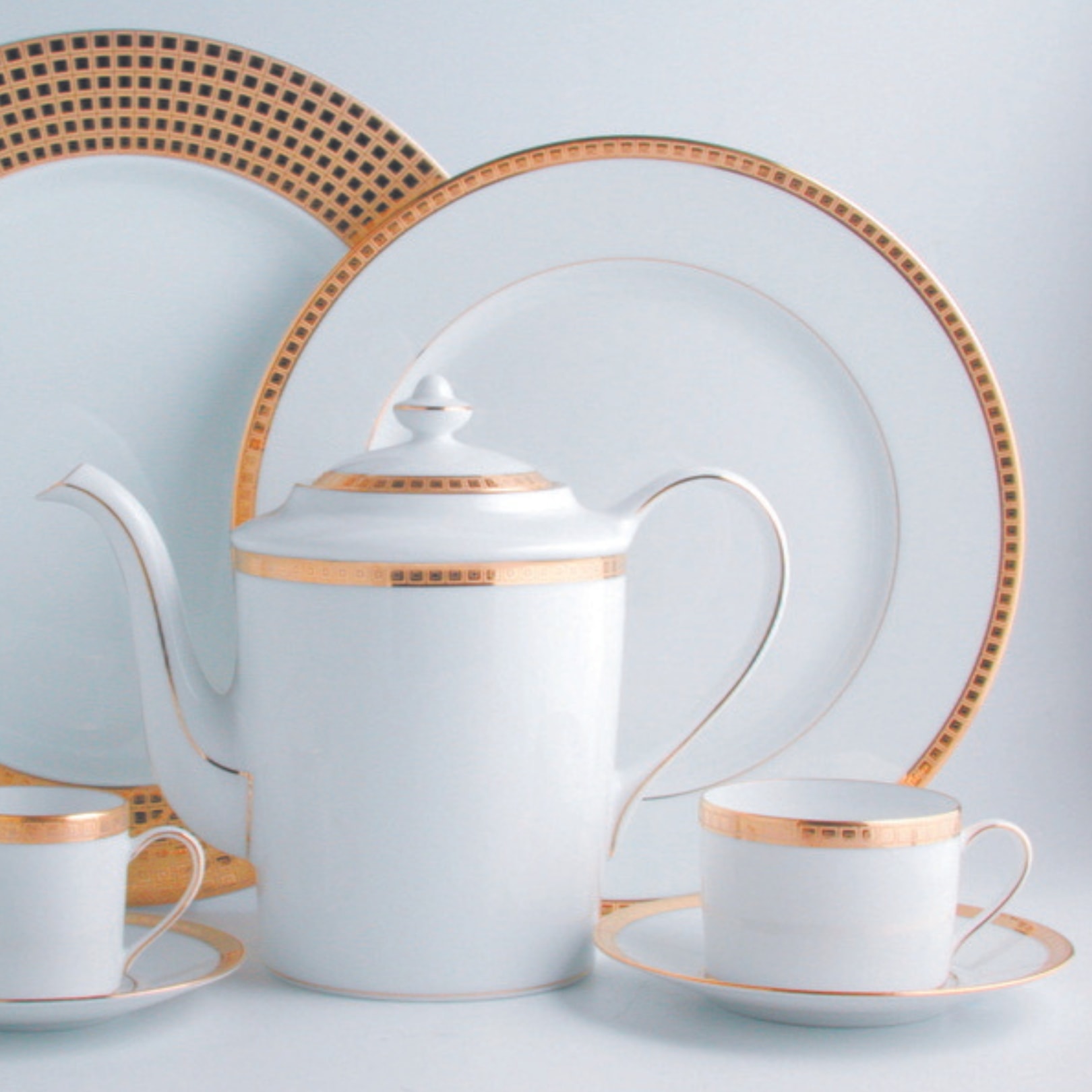 Bernardaud, Athena Gold, Sugar bowl