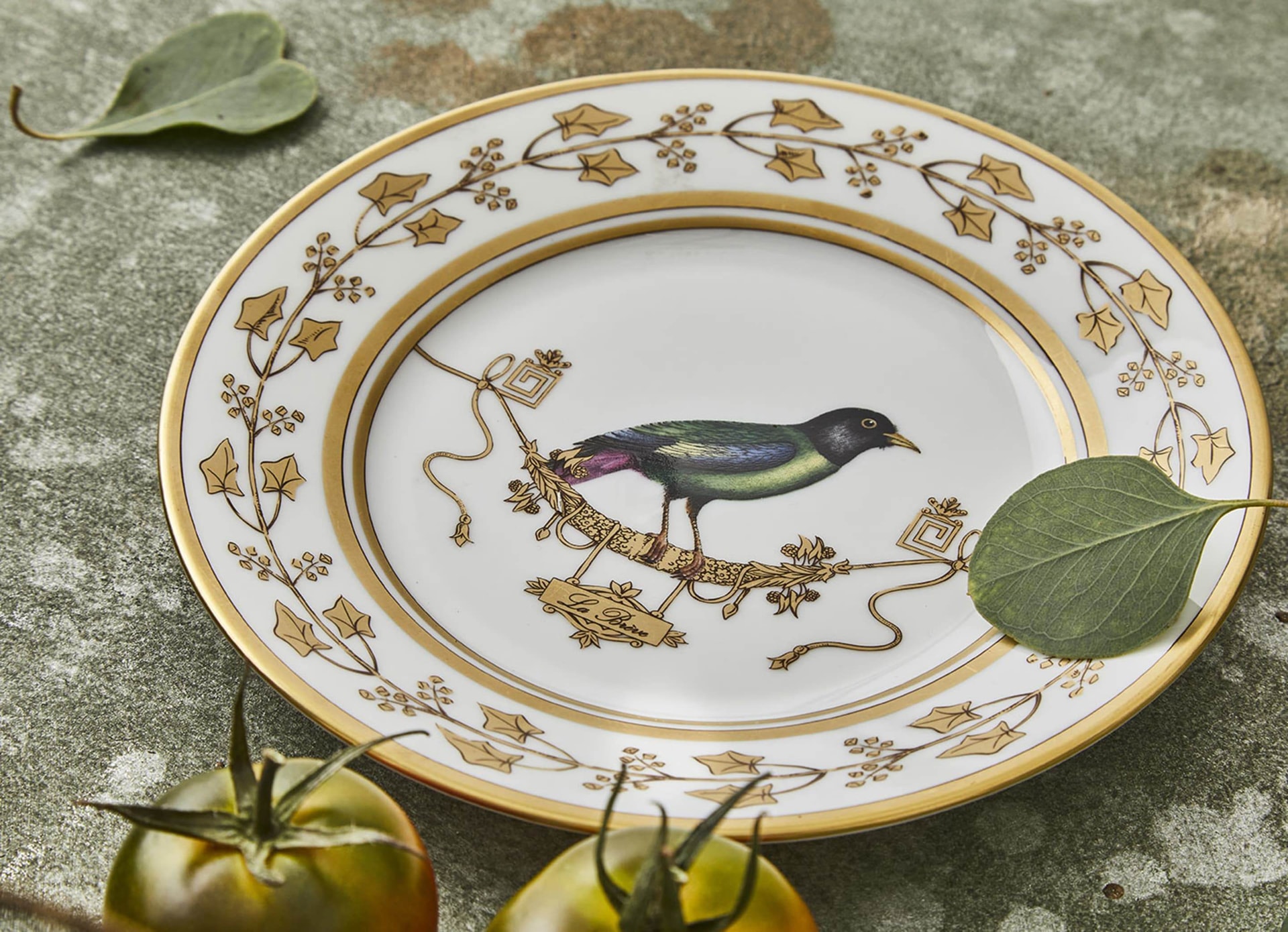 Ginori 1735, Voliere, Bread plate