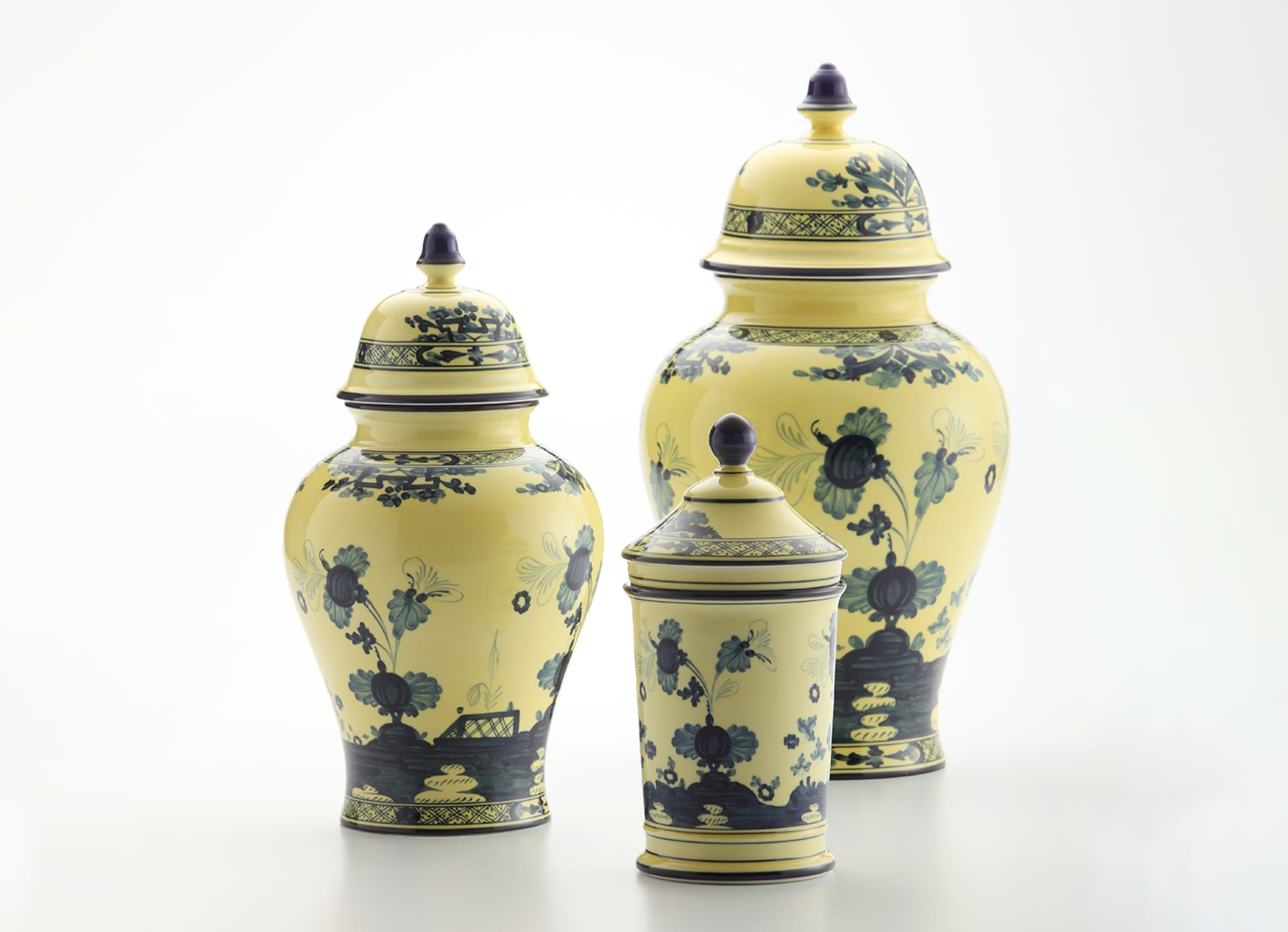 Ginori 1735, Oriente Italiano, Large potiche vase