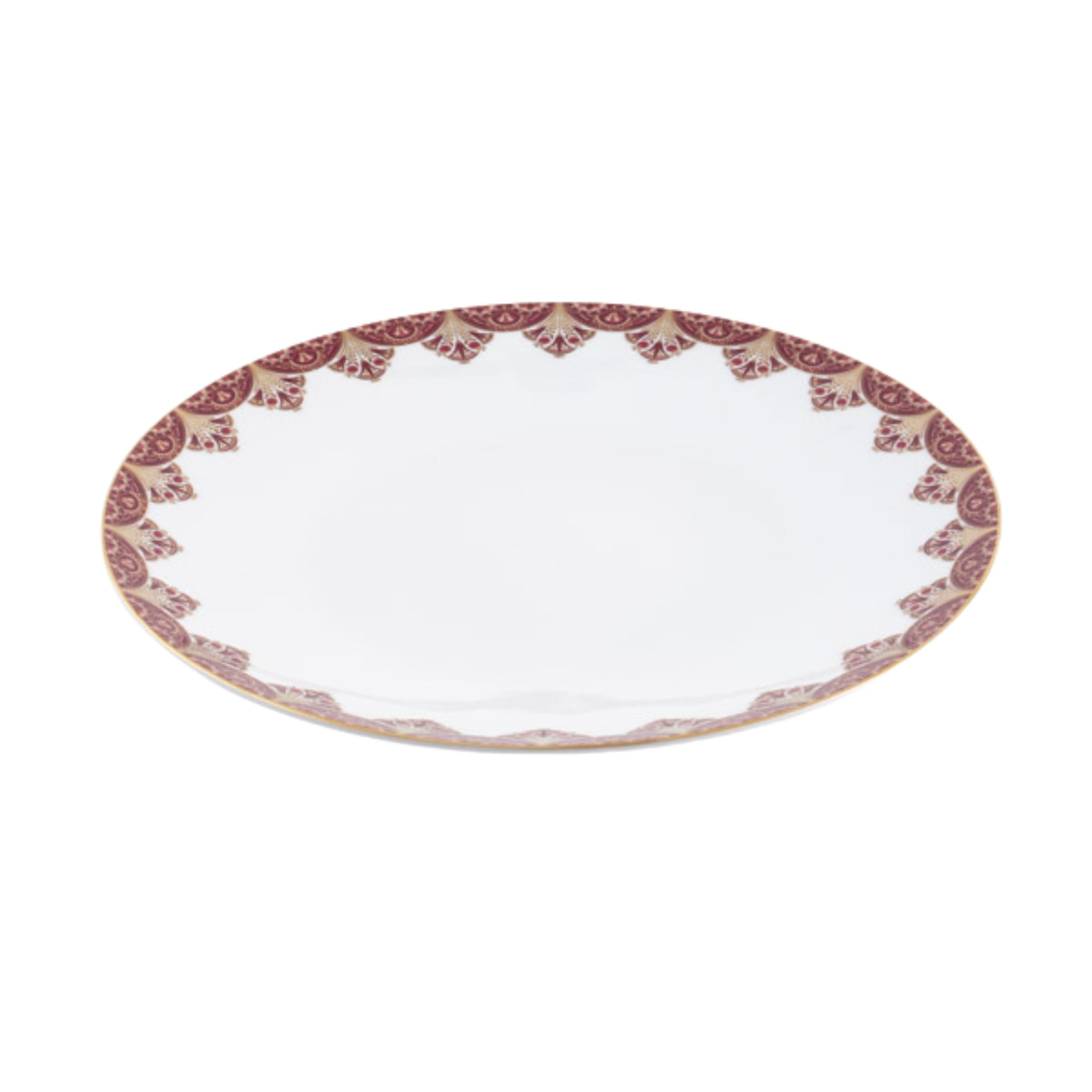 Haviland, Rêves du Nil Purple, Dinner plate with small border
