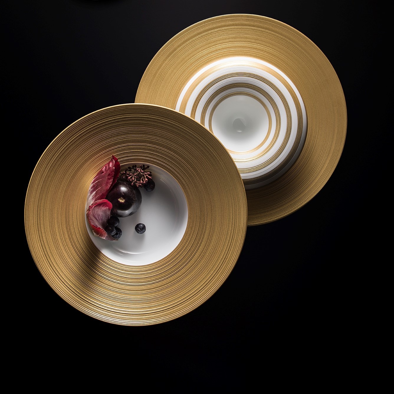 J.L Coquet, Hémisphère Gold, Bubble bowl