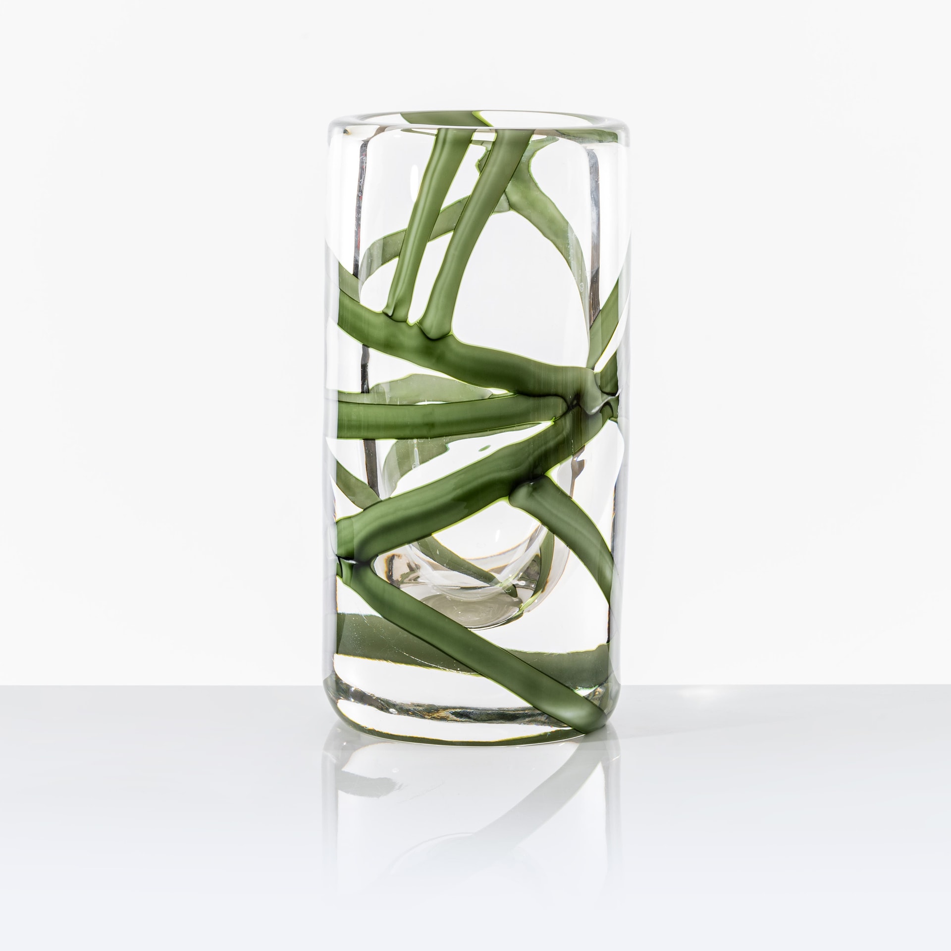 Venini, Cilindro, Sommerso vase, extra large