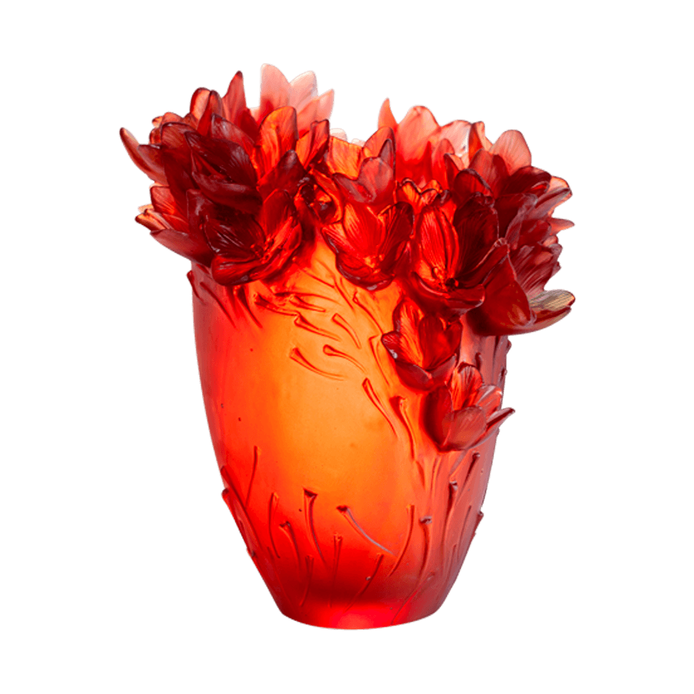 Daum, Saffron vases, Large vase