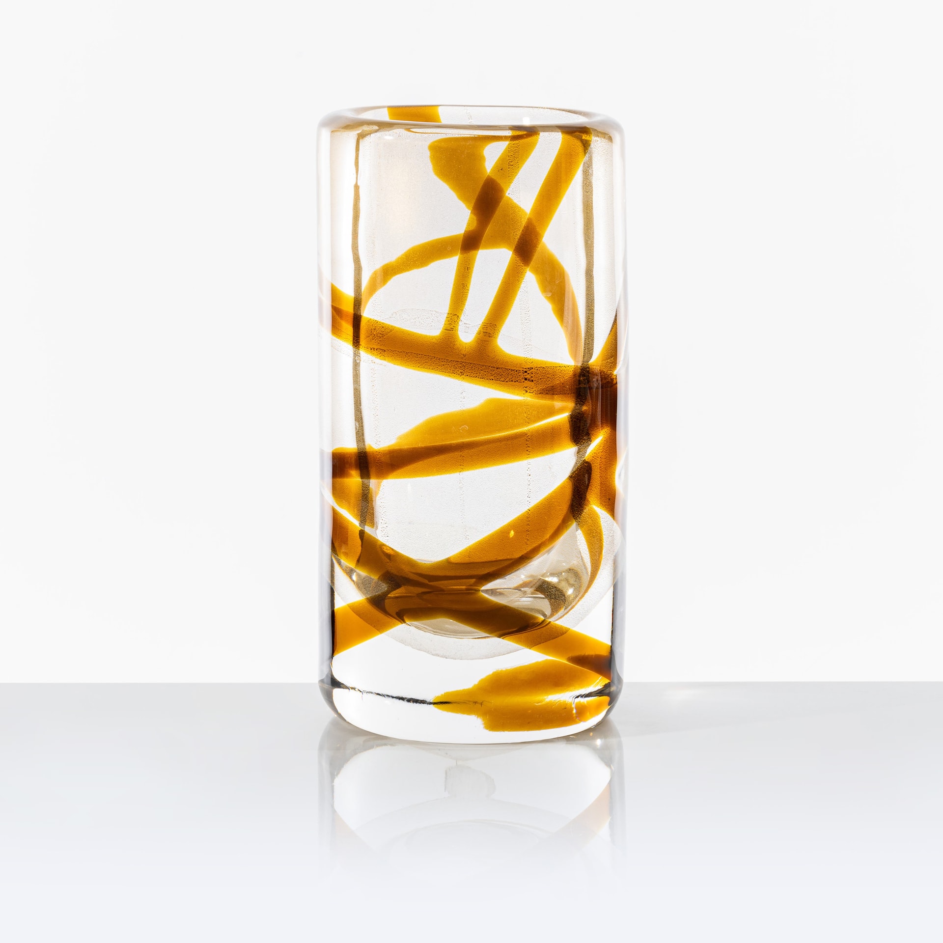 Venini, Cilindro, Sommerso vase, extra large