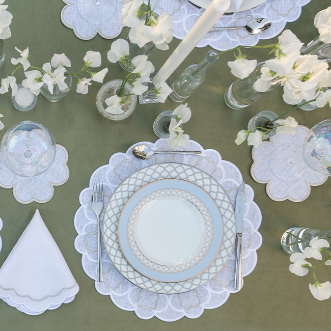 TRUFFLE BEE, FLOWER MARKET, Placemats set of 2