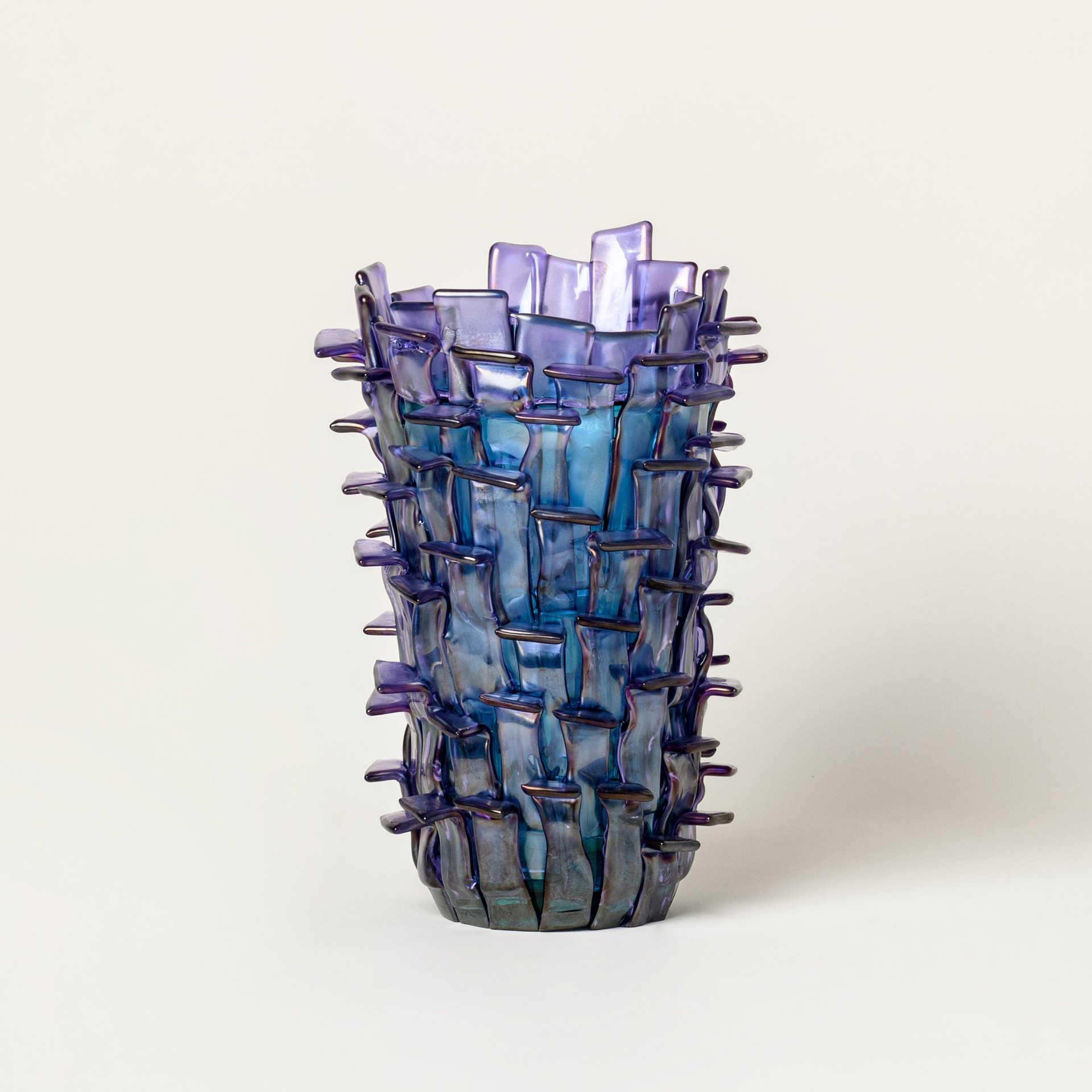 Venini, Ritagli, Vase, lilla menta