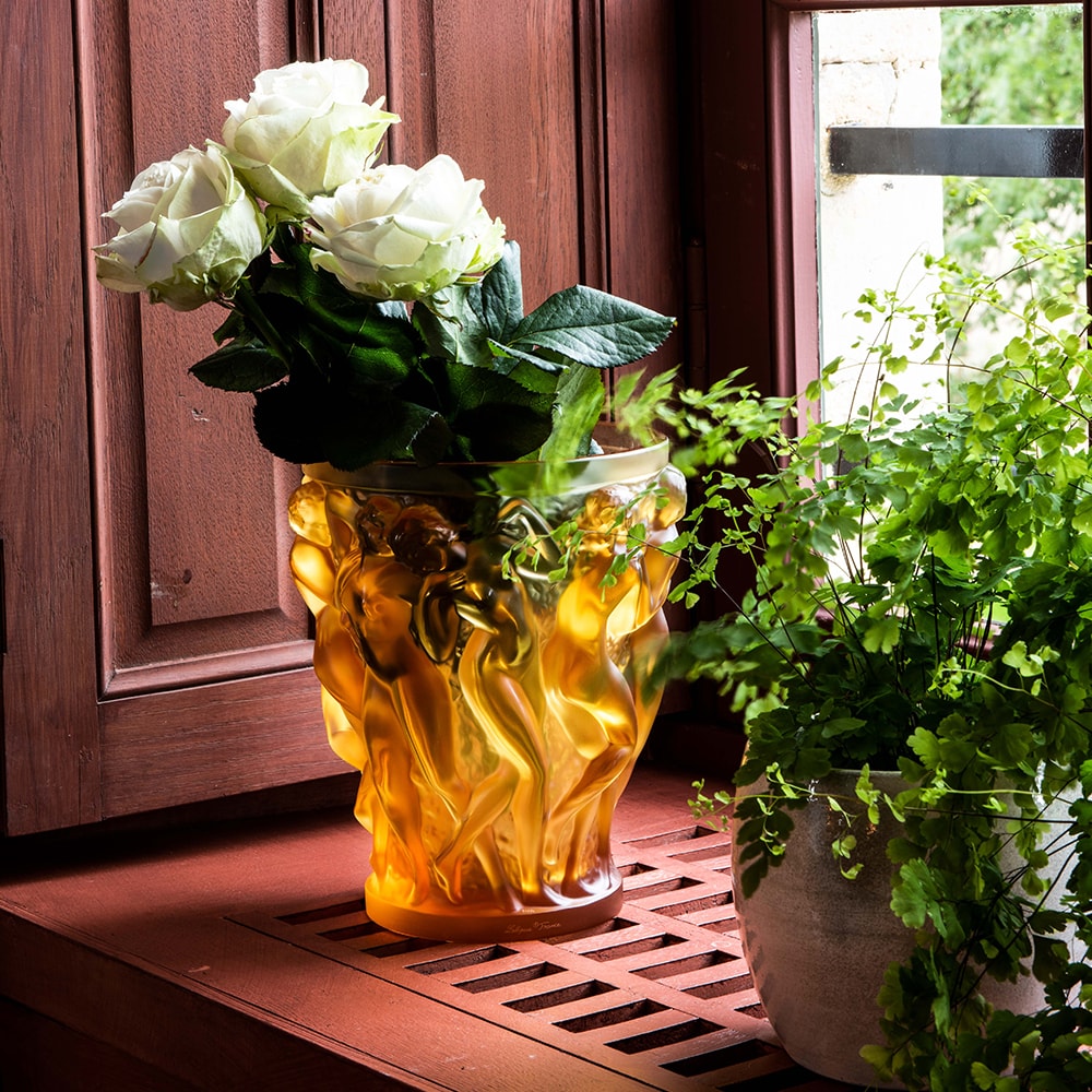 Lalique, Bacchantes vases, Vase, numbered edition