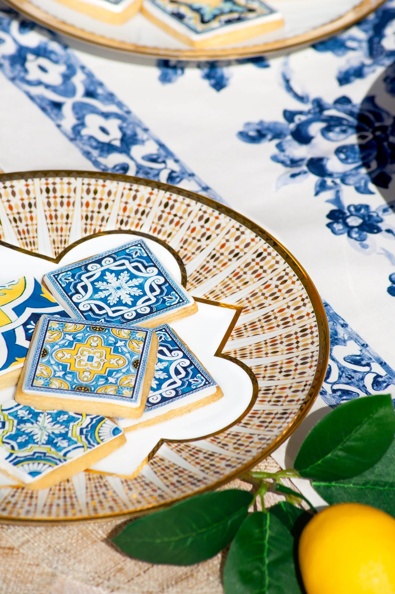 Haviland, Cavalier Royal, Tart platter