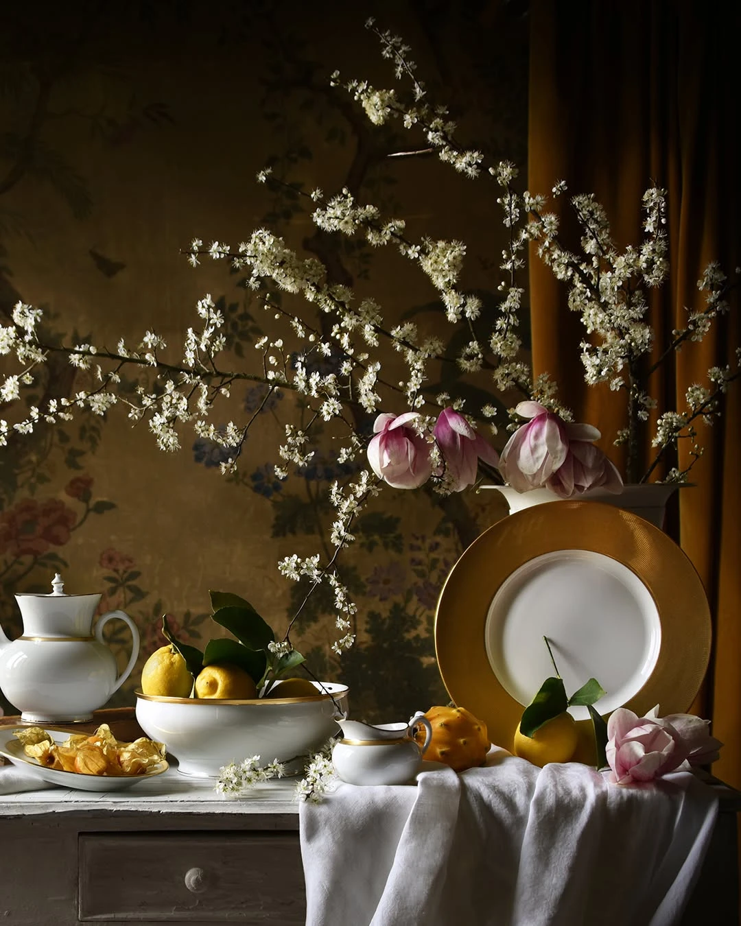 Haviland, Opéra gold, Teapot