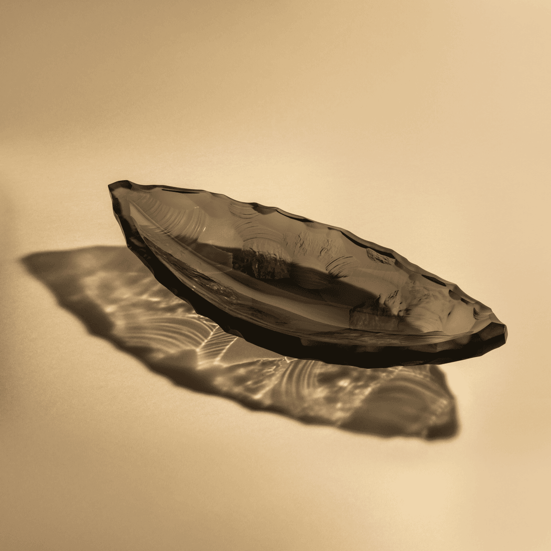 Lalique, Silex bowls, Medium bowl, grey