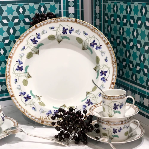 Haviland, Impératrice Eugénie, Rim soup plate