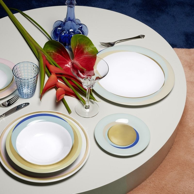Fürstenberg, Fluen shifting colors, Bread plate