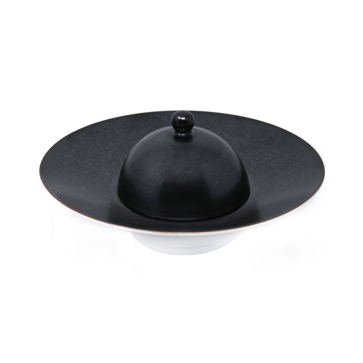 Jaune de Chrome, Bora Bora, Lid for soup plate with rim, large