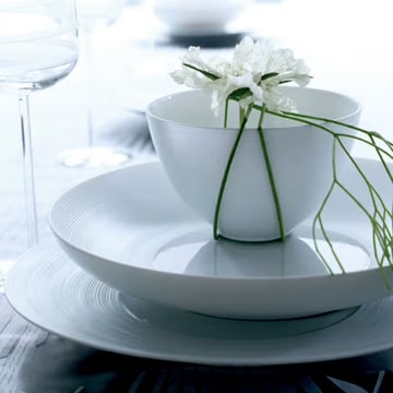 J.L Coquet, Hémisphère White Satin, Rice bowl