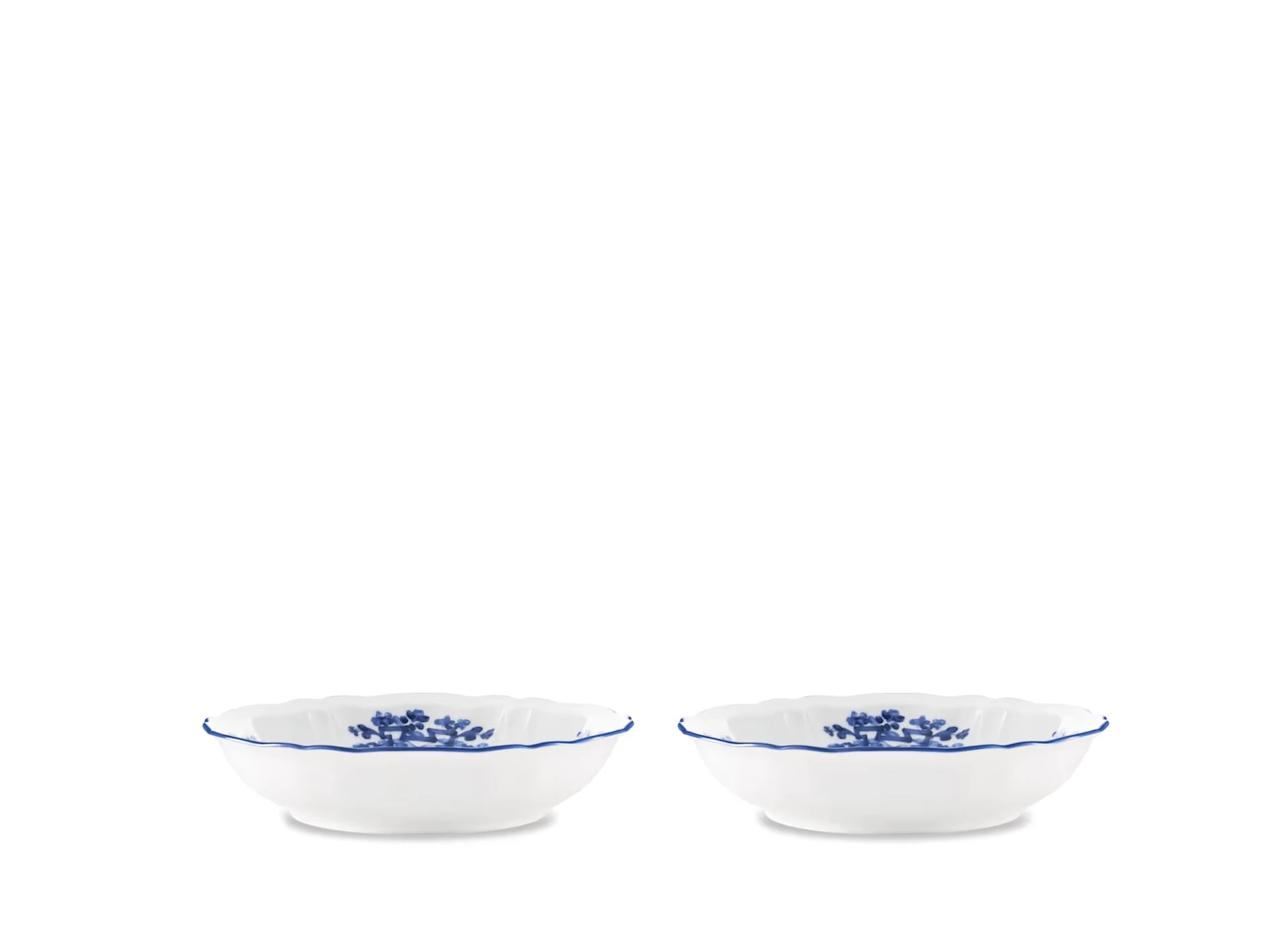 Ginori 1735, Oriente Italiano Indaco, Set of 2 large bowls
